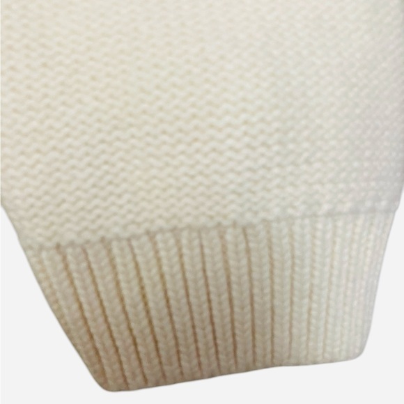 Talbots Sweater Women’s Plus 2X Petite 10%‎ Angora Cream Cozy Cable Knit - Picture 4 of 9